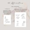 Bride-to-be Affirmation Cards