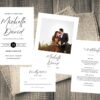 Customizable Wedding Invitation Template Bundle