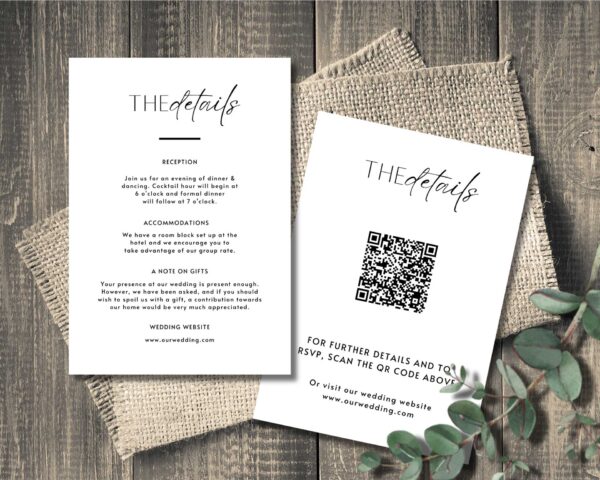 Customizable Wedding Invitation Template Bundle