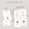 Customizable Wedding Invitation Template Bundle