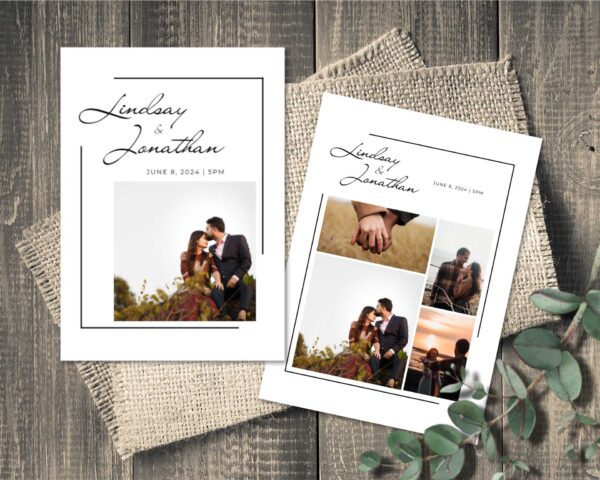 Customizable Wedding Invitation Template Bundle