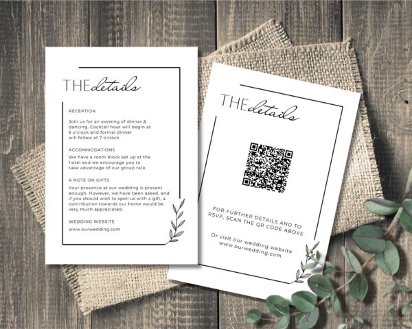 Customizable Wedding Invitation Template Bundle