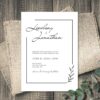 Customizable Wedding Invitation Template Bundle