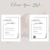 Customizable Wedding Invitation Template Bundle