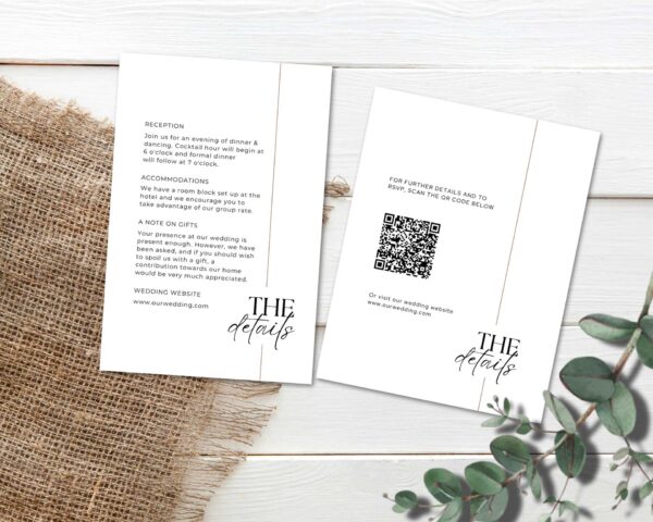 Customizable Wedding Invitation Template Bundle